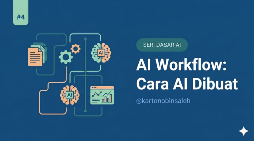 Bagaimana AI Dibuat? Dari Data hingga Model yang Siap Digunakan (Dasar AI #4)